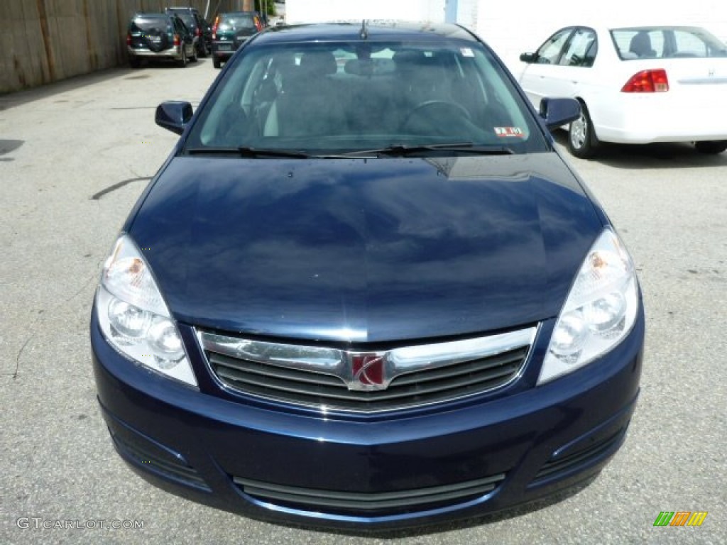 2009 Aura XE - Deep Blue / Gray photo #8