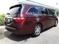 2011 Dark Cherry Pearl Honda Odyssey EX-L  photo #3