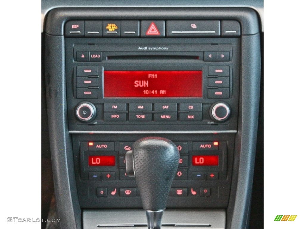 2008 A4 2.0T quattro Sedan - Dolphin Grey Metallic / Black photo #11