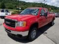 2013 Fire Red GMC Sierra 2500HD Extended Cab 4x4  photo #2