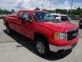 2013 Fire Red GMC Sierra 2500HD Extended Cab 4x4  photo #4