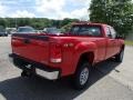 2013 Fire Red GMC Sierra 2500HD Extended Cab 4x4  photo #6