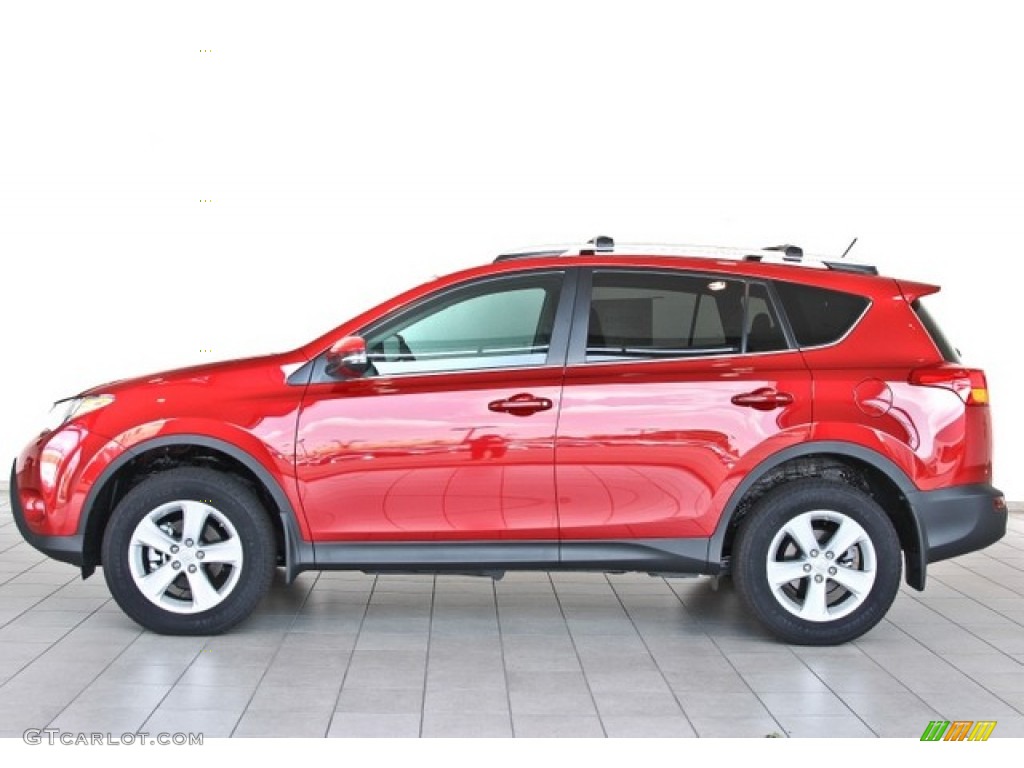 Barcelona Red Metallic 2013 Toyota RAV4 XLE Exterior Photo #83163637
