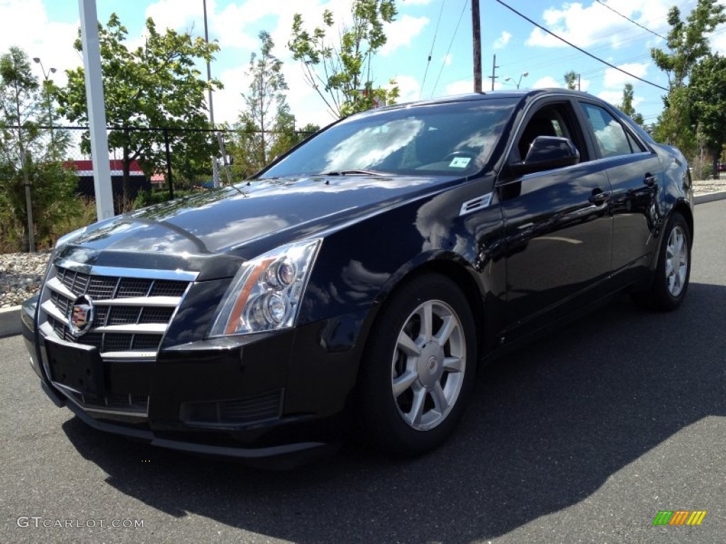 2009 CTS 4 AWD Sedan - Black Ice / Ebony photo #1