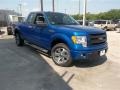 Blue Flame Metallic - F150 STX SuperCab Photo No. 5