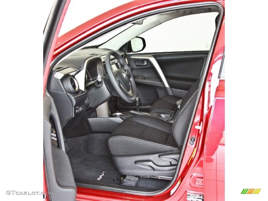 Black Interior 2013 Toyota RAV4 XLE Photo #83163761