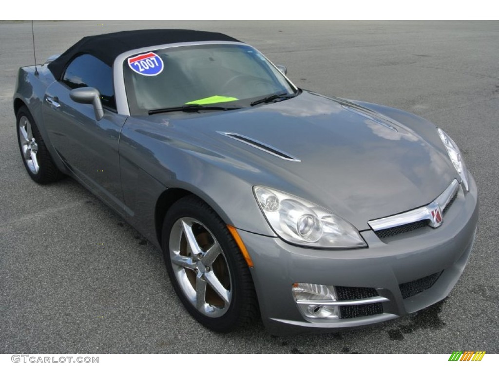 2007 Sky Roadster - Silver Graphite / Black photo #1