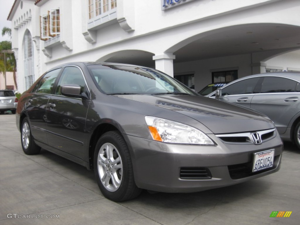 2006 Accord EX Sedan - Graphite Pearl / Ivory photo #1