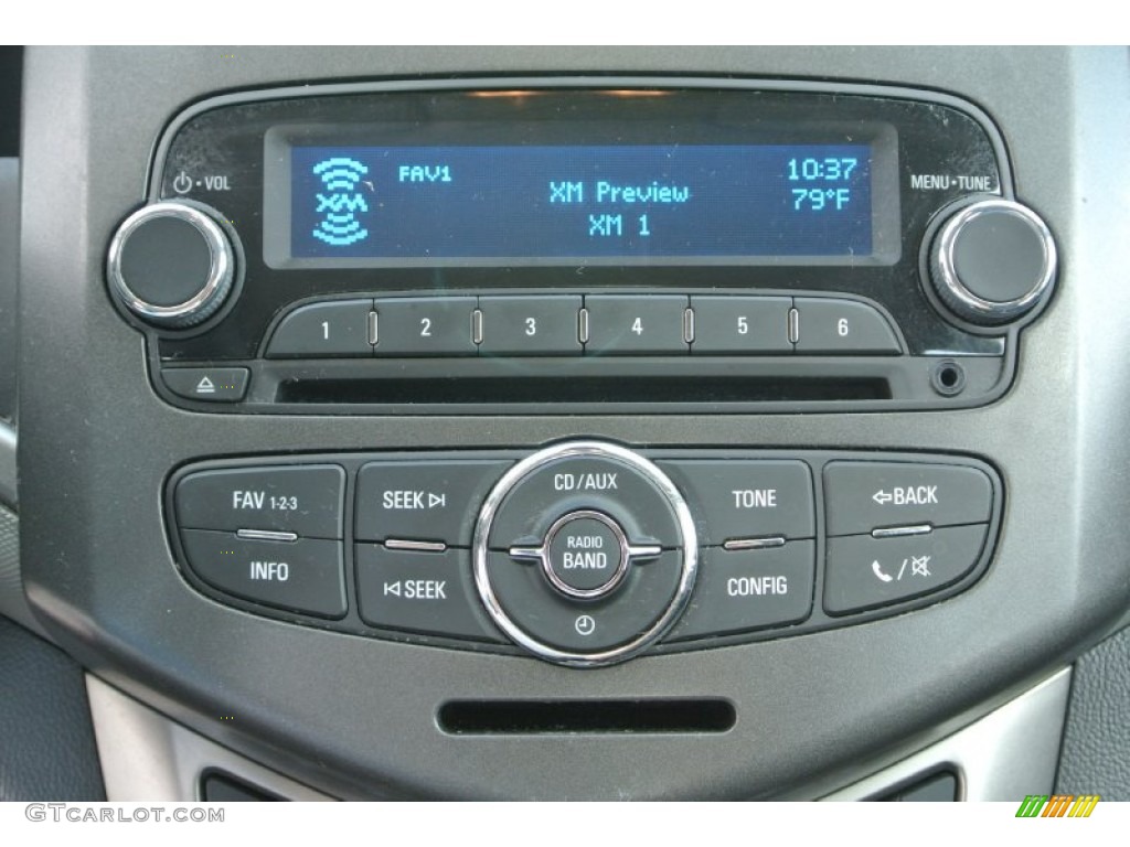 2012 Chevrolet Sonic LT Hatch Audio System Photos
