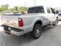 2013 Ingot Silver Metallic Ford F250 Super Duty Platinum Crew Cab 4x4  photo #4