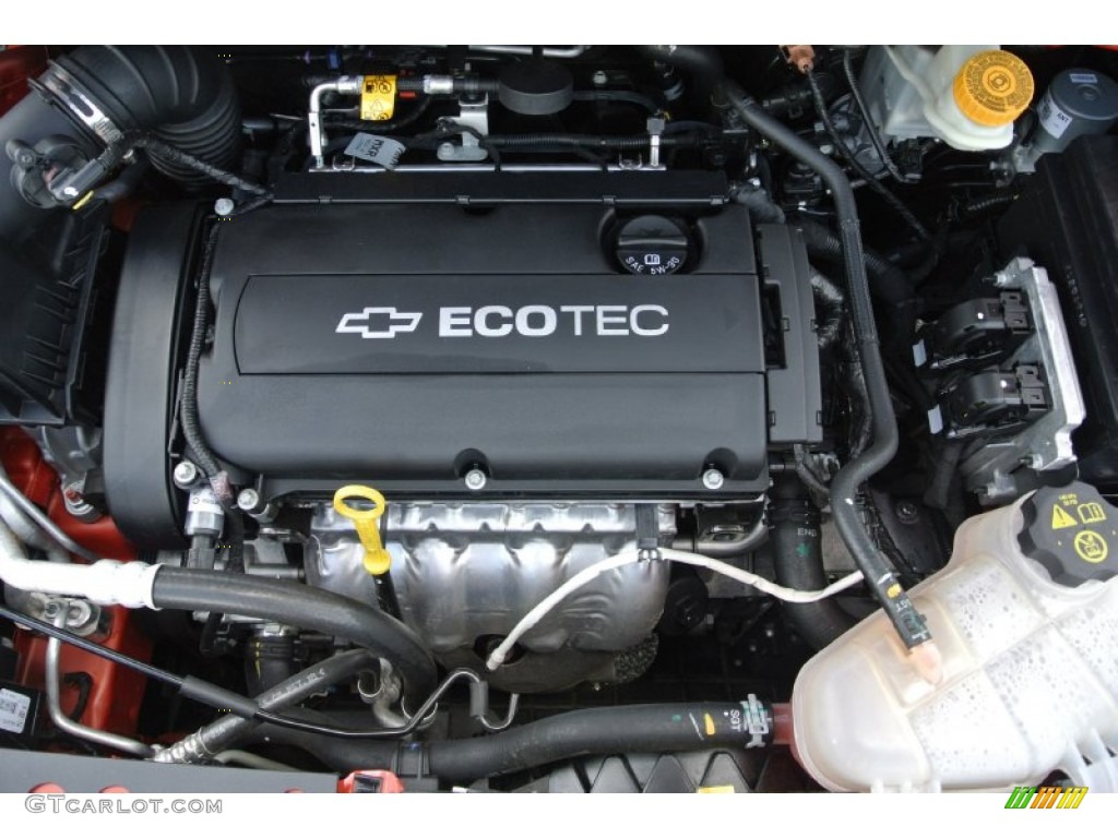 2012 Chevrolet Sonic LT Hatch 1.8 Liter DOHC 16-Valve VVT 4 Cylinder Engine Photo #83165696