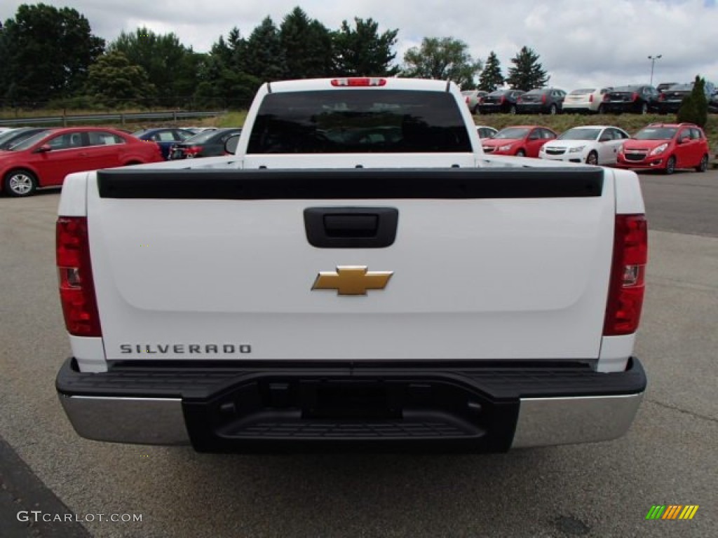 2013 Silverado 1500 Work Truck Regular Cab - Summit White / Dark Titanium photo #7