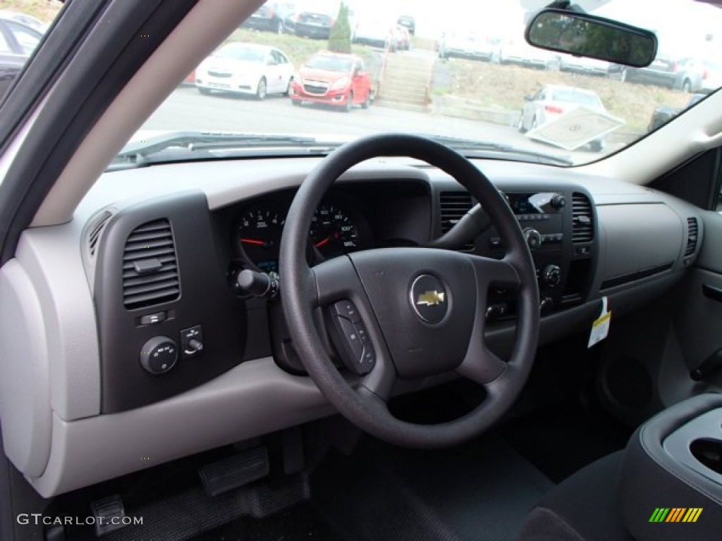 2013 Silverado 1500 Work Truck Regular Cab - Summit White / Dark Titanium photo #13