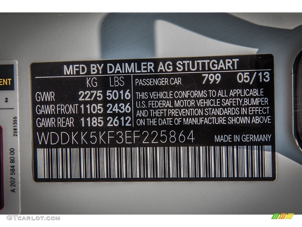 2014 E 350 Cabriolet - Diamond White Metallic / Black photo #7