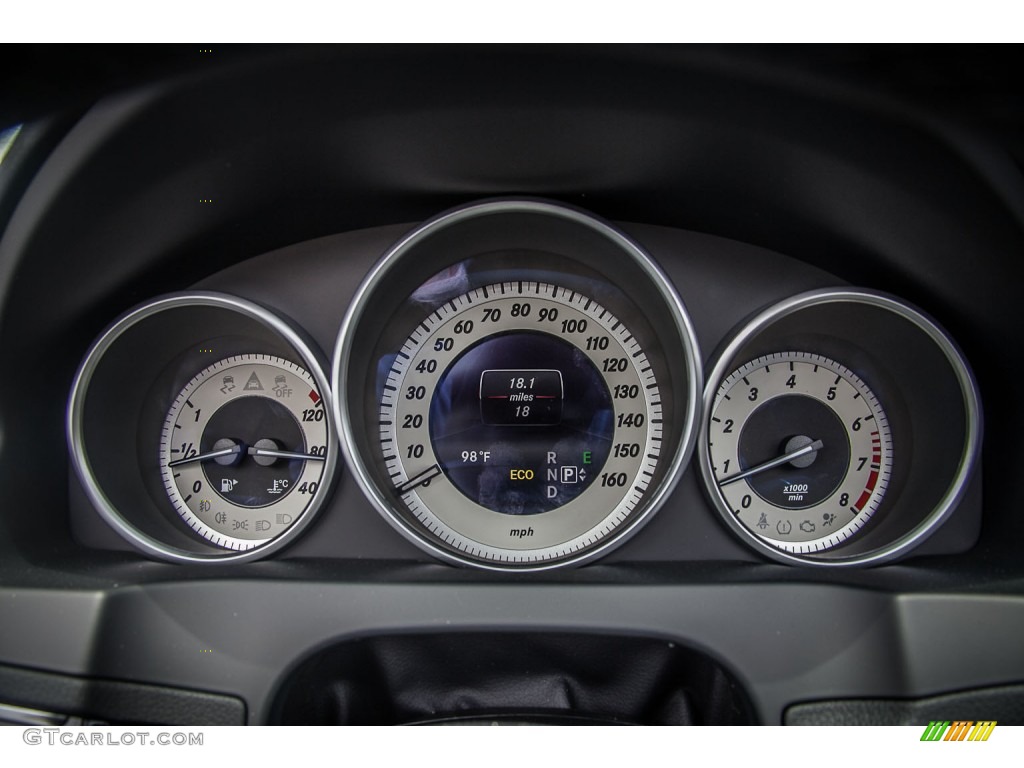2014 E 350 Cabriolet - Black / Black photo #6