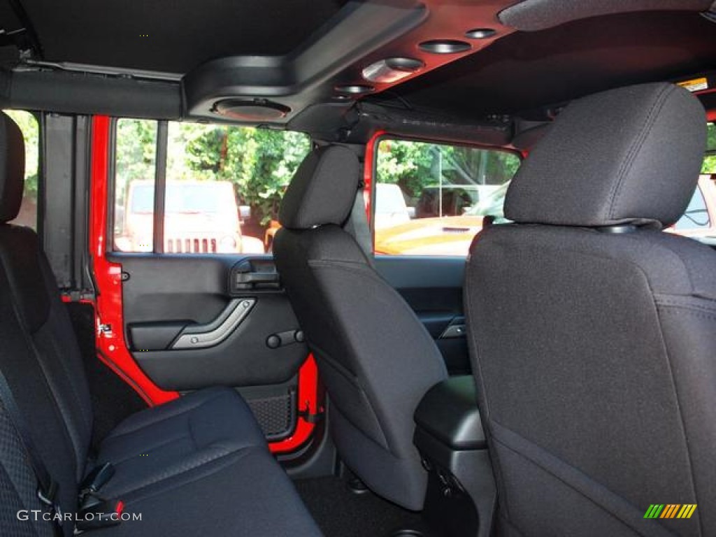2013 Wrangler Unlimited Sport 4x4 - Rock Lobster Red / Black photo #4
