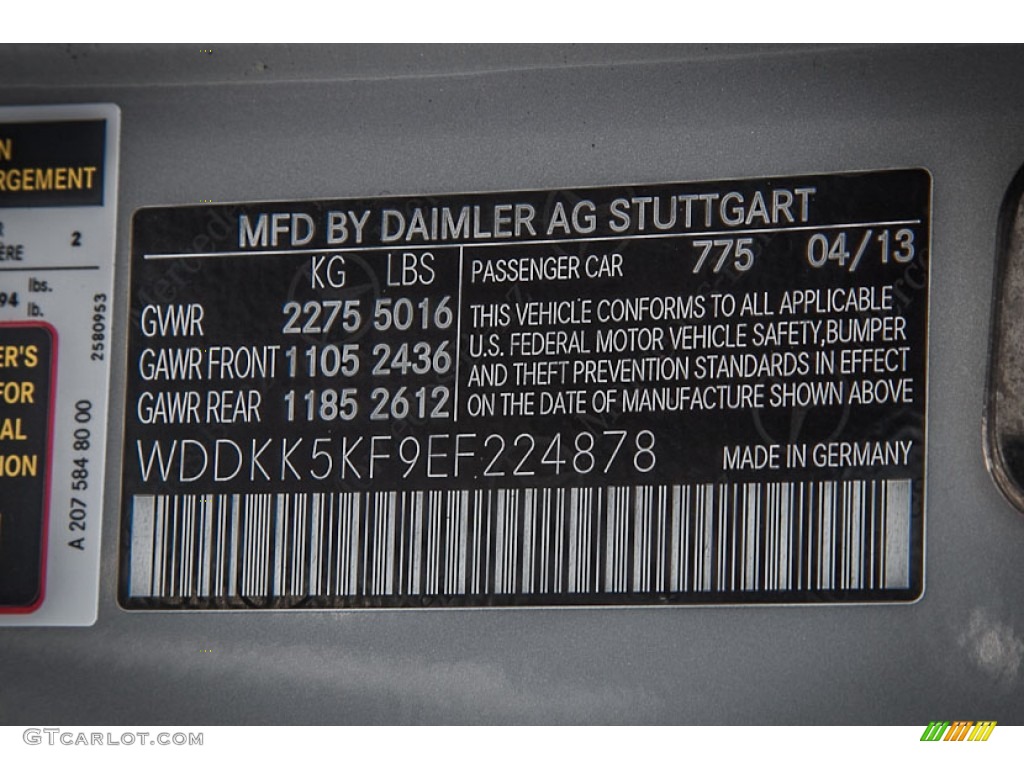 2014 E 350 Cabriolet - Iridium Silver Metallic / Black photo #6