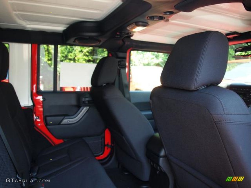 2013 Wrangler Unlimited Sport 4x4 - Rock Lobster Red / Black photo #4