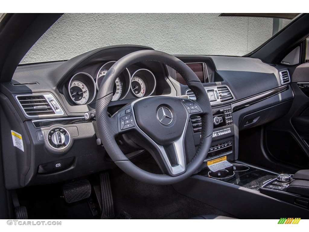 2014 E 350 Cabriolet - Diamond White Metallic / Black photo #5