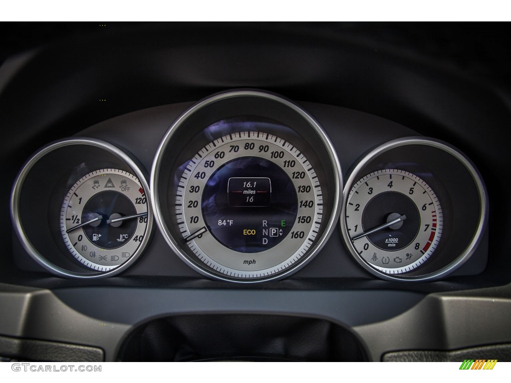 2014 E 350 Cabriolet - Diamond White Metallic / Black photo #6