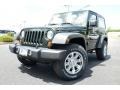 2012 Black Forest Green Pearl Jeep Wrangler Sport 4x4 #83162194