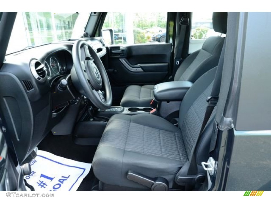 2012 Wrangler Sport 4x4 - Black Forest Green Pearl / Black photo #11