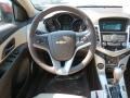 Cocoa/Light Neutral Steering Wheel Photo for 2012 Chevrolet Cruze #83169352