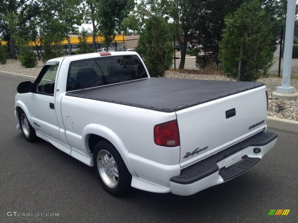 2000 S10 Xtreme Regular Cab - Summit White / Graphite photo #5