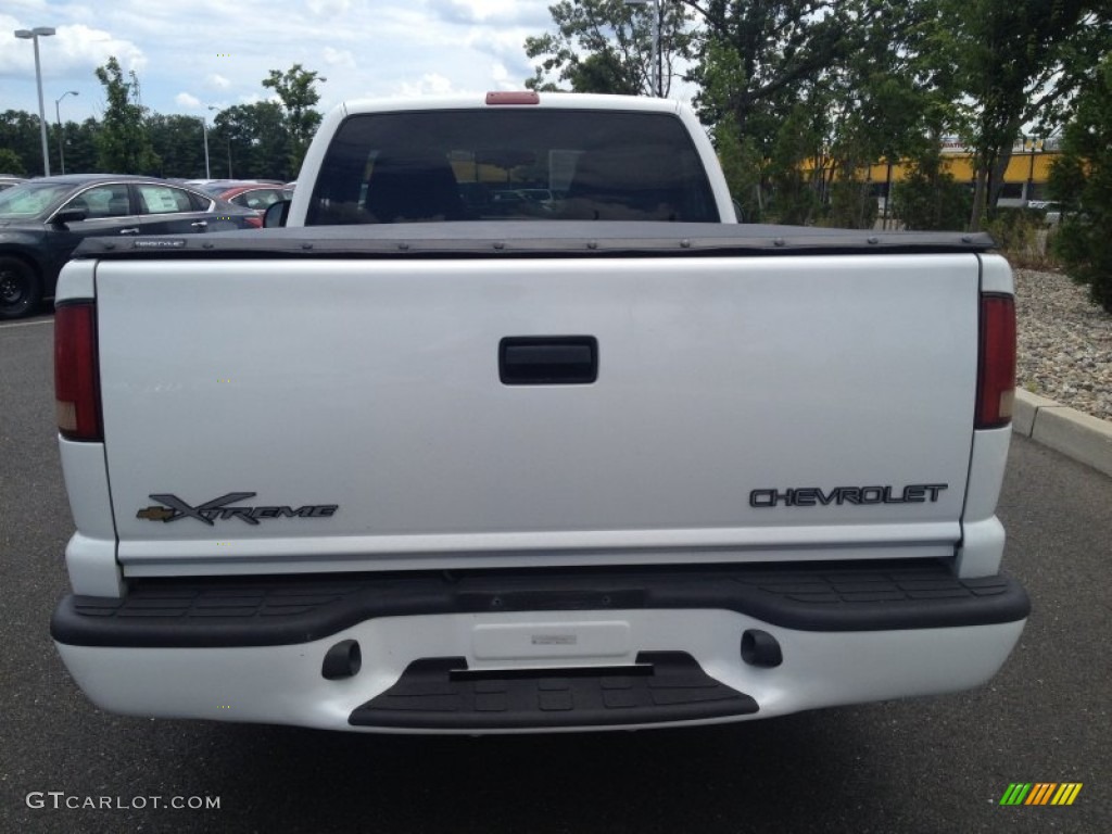 2000 S10 Xtreme Regular Cab - Summit White / Graphite photo #6