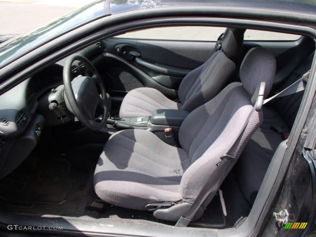 2002 Sunfire SE Coupe - Black / Graphite photo #10