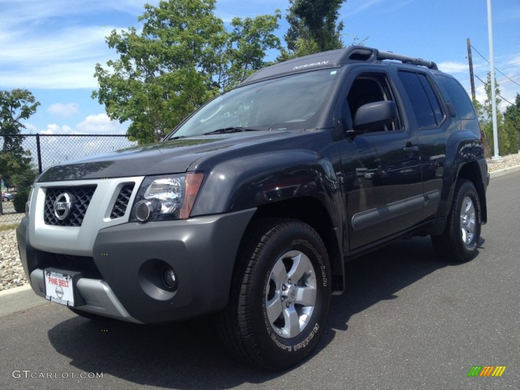 2011 Xterra S 4x4 - Night Armor / Gray photo #1