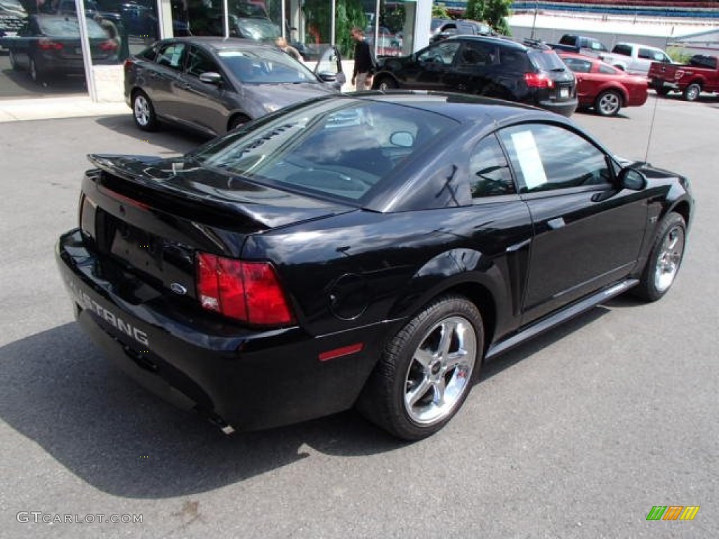 2000 Mustang GT Coupe - Black / Dark Charcoal photo #8