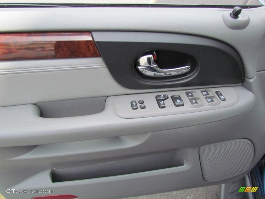 2006 Envoy XL SLT 4x4 - Superior Blue Metallic / Light Gray photo #10