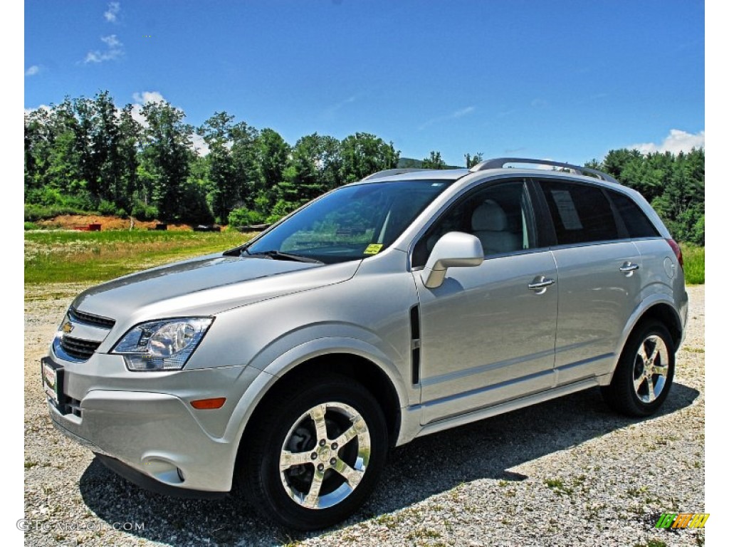 Silver Ice Metallic 2012 Chevrolet Captiva Sport LTZ AWD Exterior Photo #83173386