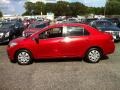 Barcelona Red Metallic - Yaris S Sedan Photo No. 4