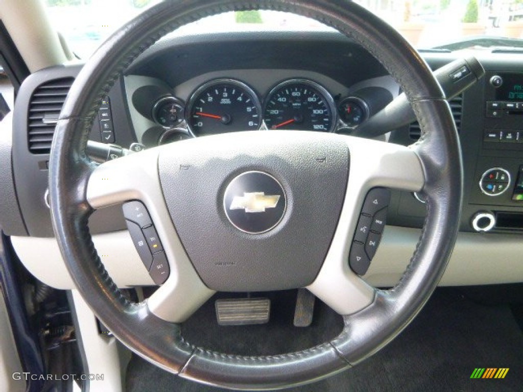 2008 Silverado 1500 LT Extended Cab 4x4 - Dark Blue Metallic / Light Titanium/Ebony Accents photo #17