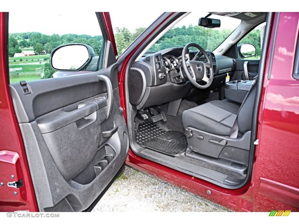 2013 Sierra 1500 SLE Crew Cab 4x4 - Sonoma Red Metallic / Ebony photo #19
