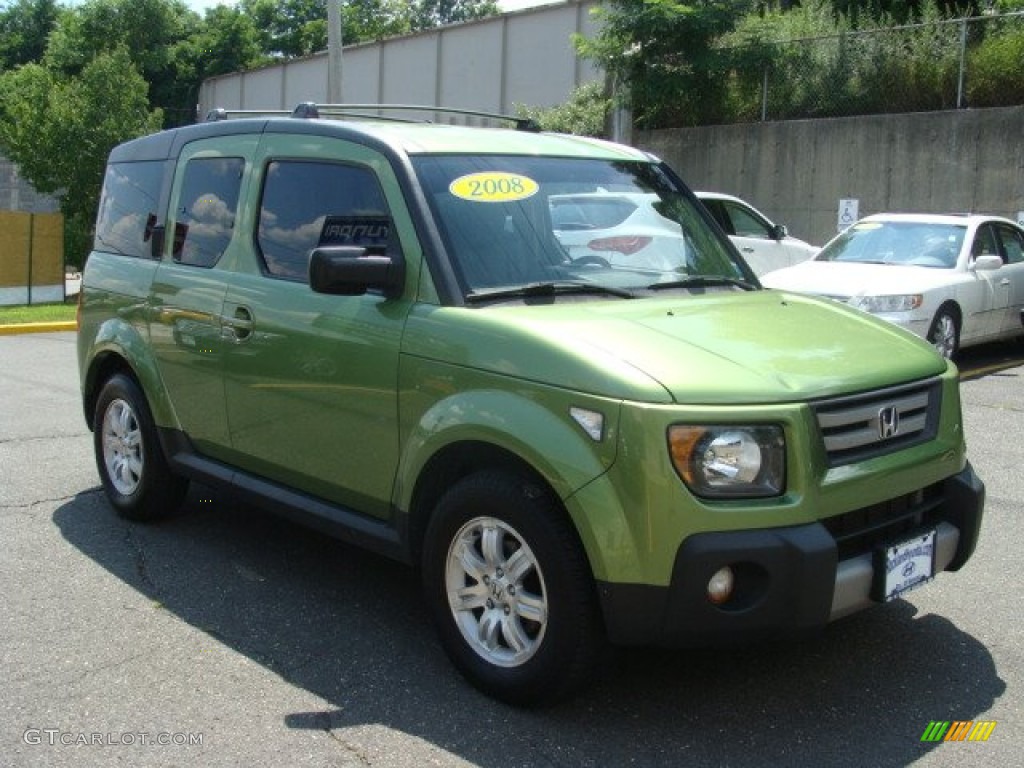 Kiwi Green Metallic 2008 Honda Element EX Exterior Photo #83175098