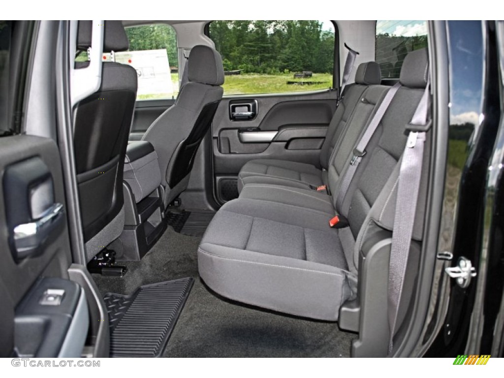 2014 Chevrolet Silverado 1500 LT Z71 Crew Cab 4x4 Rear Seat Photo #83175288