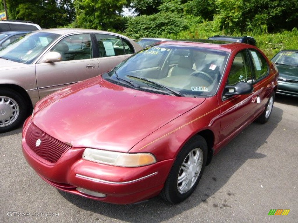 1998 Cirrus LXi - Candy Apple Red / Camel photo #5