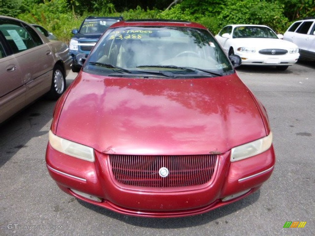 1998 Cirrus LXi - Candy Apple Red / Camel photo #6