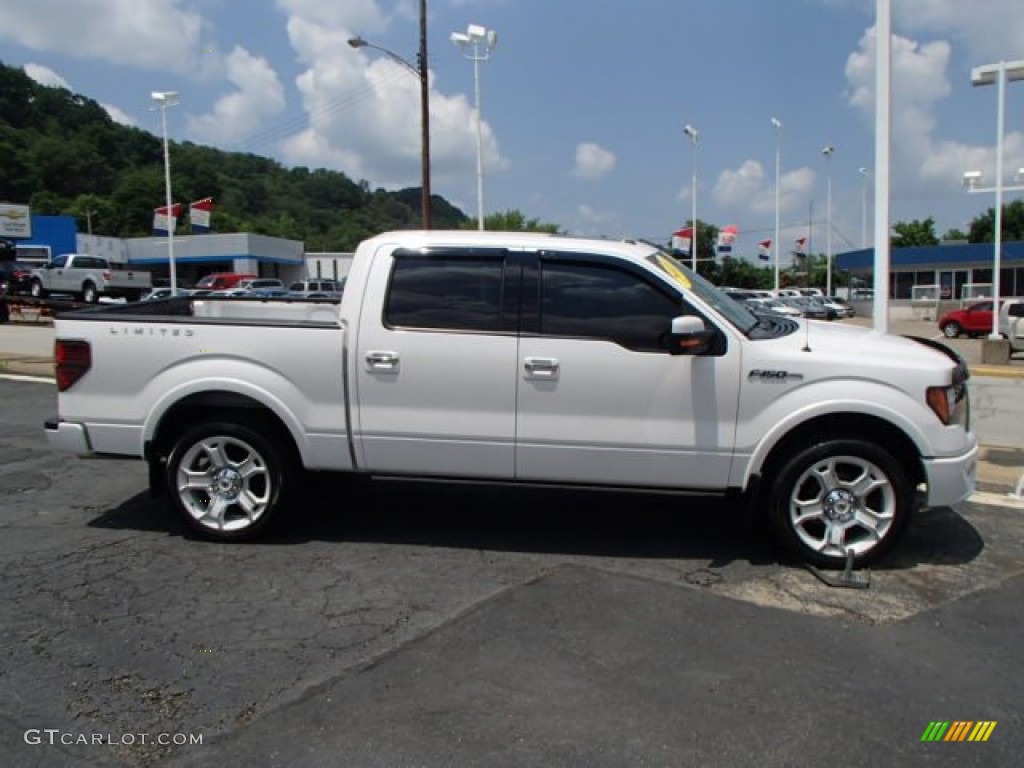 White Platinum Metallic Tri-Coat 2011 Ford F150 Platinum SuperCrew 4x4 Exterior Photo #83175603