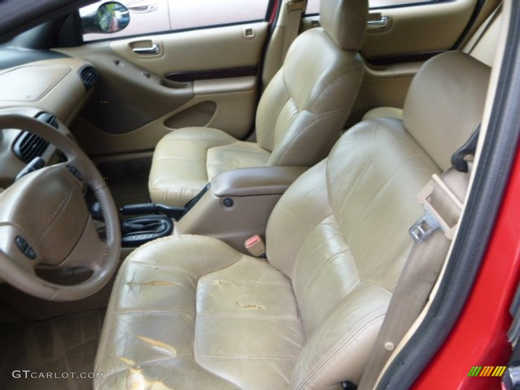 1998 Cirrus LXi - Candy Apple Red / Camel photo #8