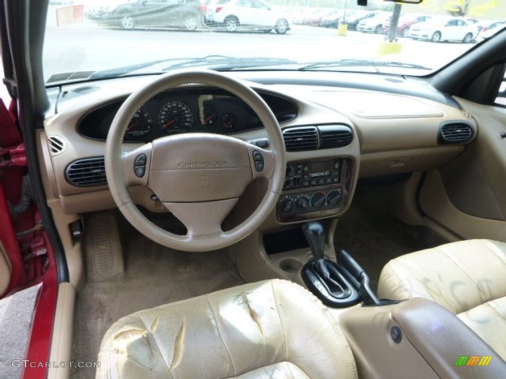 1998 Cirrus LXi - Candy Apple Red / Camel photo #10