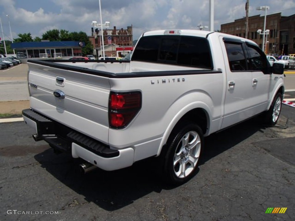 White Platinum Metallic Tri-Coat 2011 Ford F150 Platinum SuperCrew 4x4 Exterior Photo #83175756
