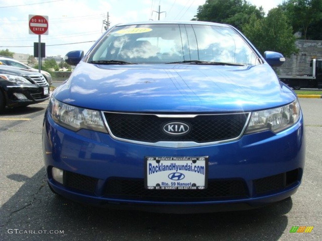 2010 Forte SX - Corsa Blue / Black Sport photo #2