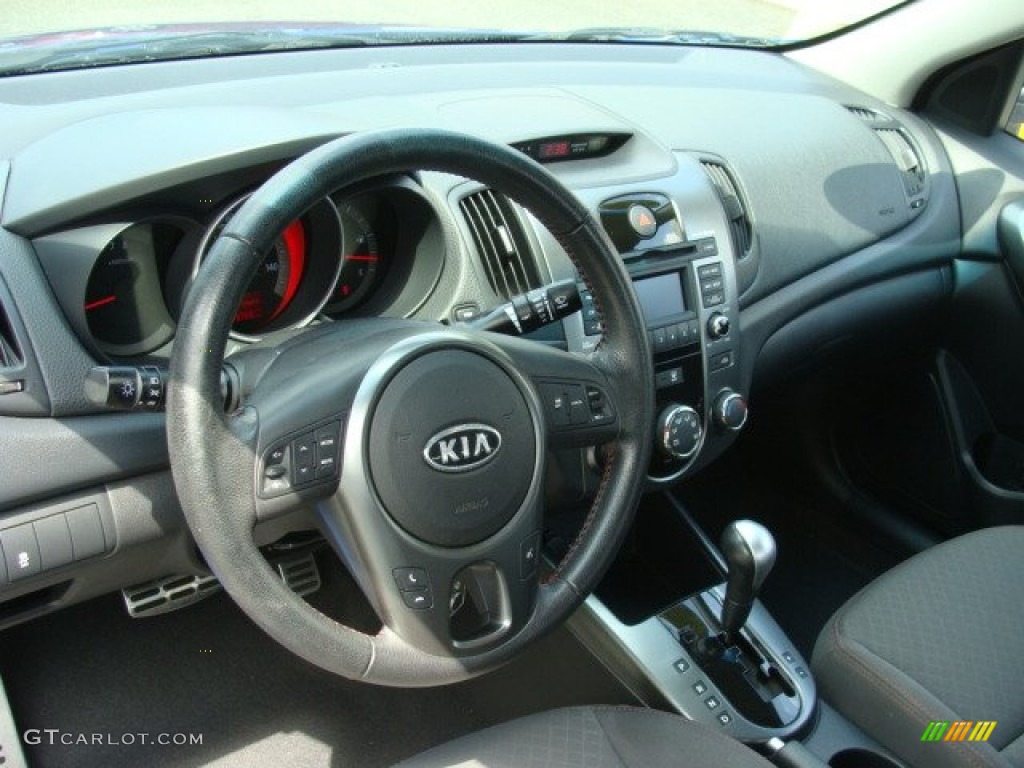 2010 Forte SX - Corsa Blue / Black Sport photo #9