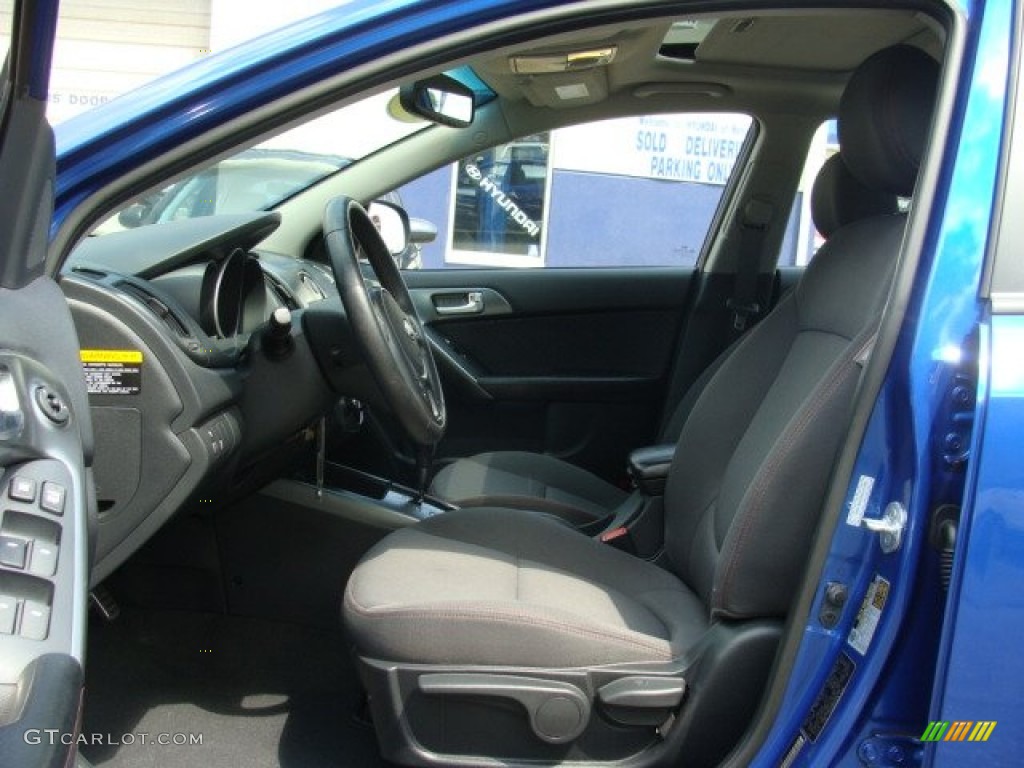 2010 Forte SX - Corsa Blue / Black Sport photo #10