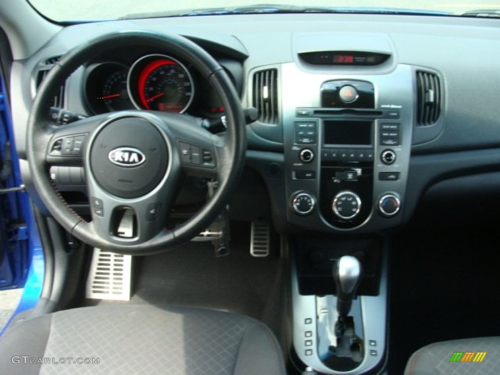 2010 Forte SX - Corsa Blue / Black Sport photo #12