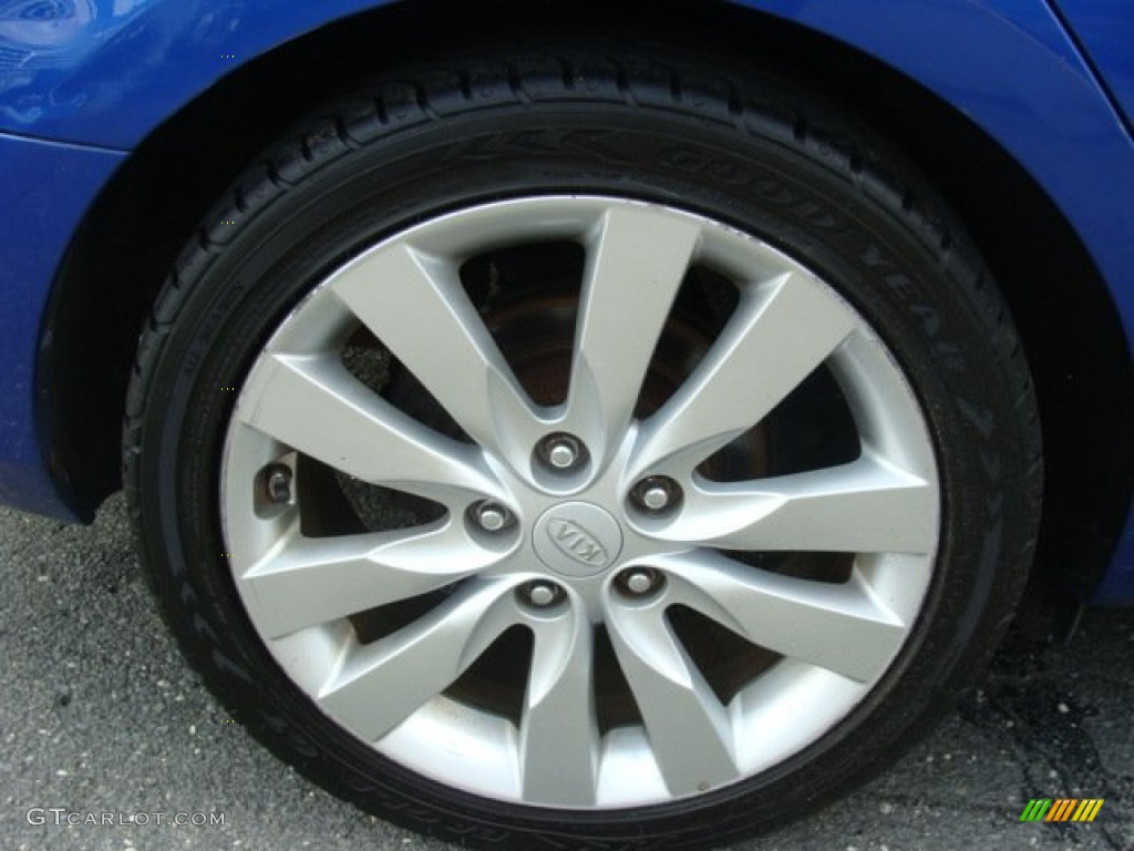 2010 Forte SX - Corsa Blue / Black Sport photo #27